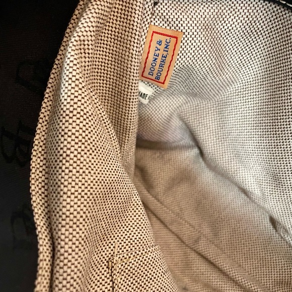 Dooney and Bourke Large Monogram Satchel - Picture 4 of 6